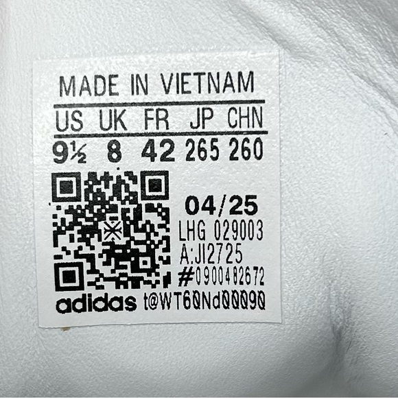 NWT Adidas Samba OG Shoes 9.5 - Picture 7 of 7